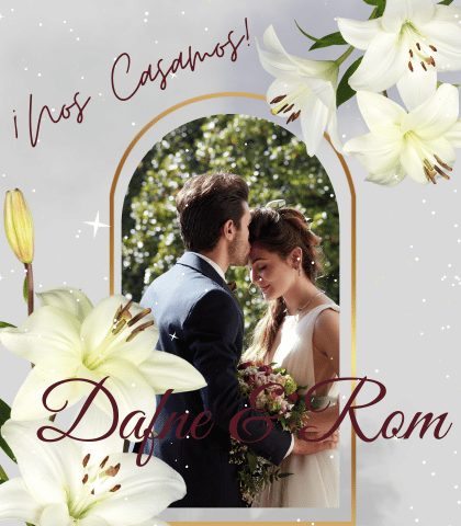 Portafolio de invitaciones digitales para Bodas